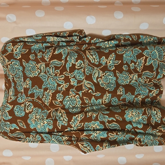 We The Free Nina Print Tee Sz M Oversized - Picture 4 of 6